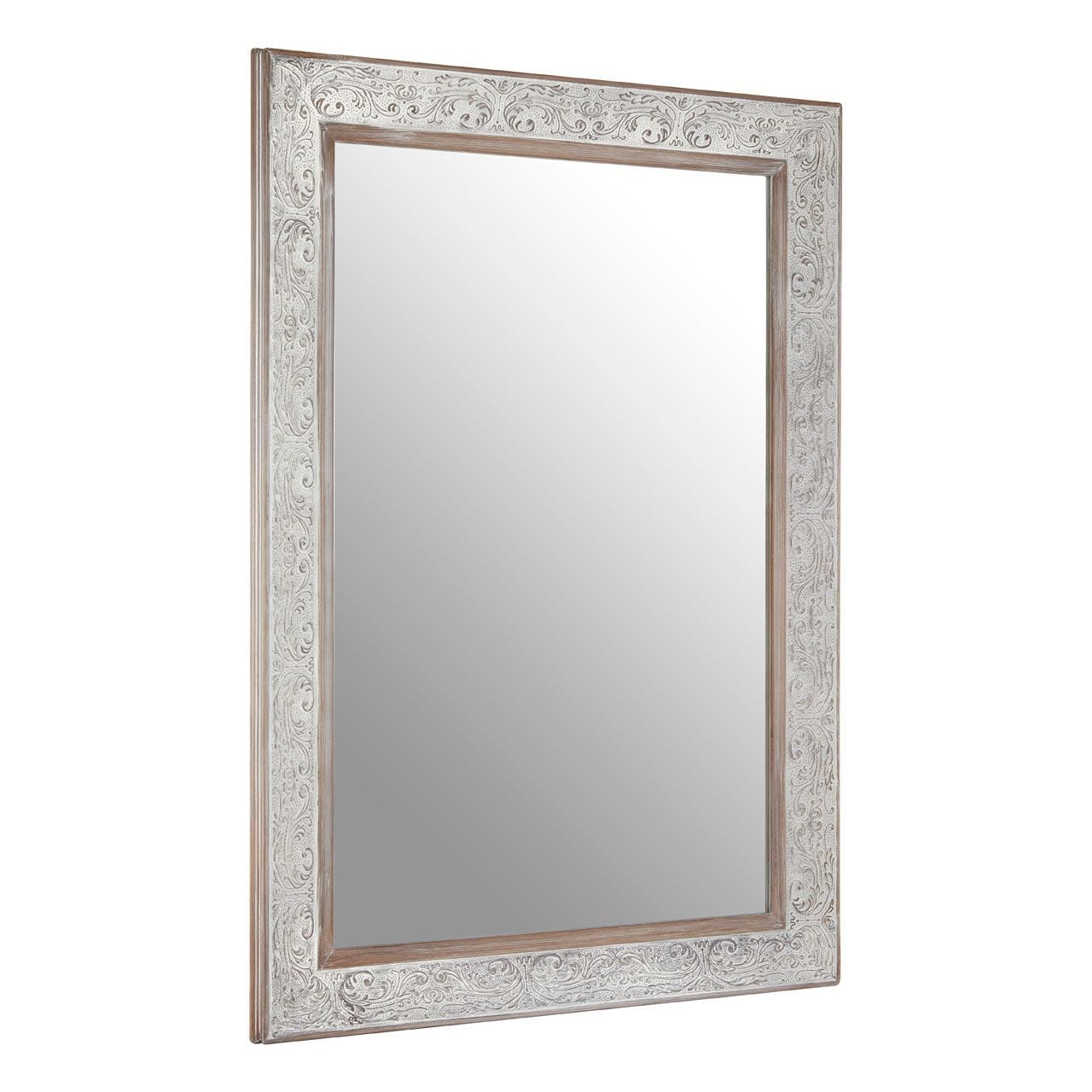 Noosa & Co. Mirrors Antique Silver Rectangular Wall Mirror House of Isabella UK