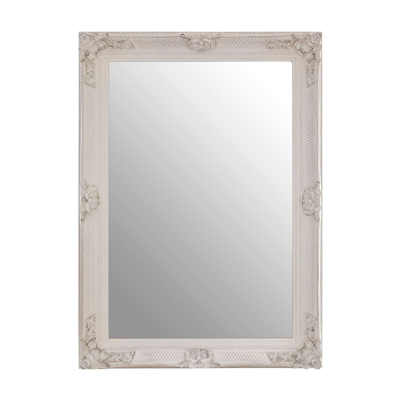 Noosa & Co. Mirrors Antoine Antique White Wall Mirror House of Isabella UK