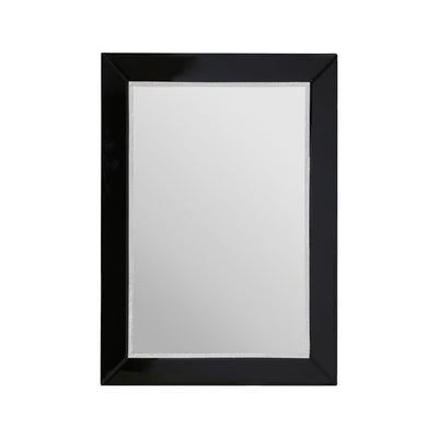 Noosa & Co. Mirrors Black Mirror Bevelled Edge Wall Mirror House of Isabella UK