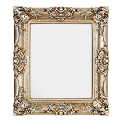 Noosa & Co. Mirrors Champagne Finish Square Ornate Wall Mirror House of Isabella UK