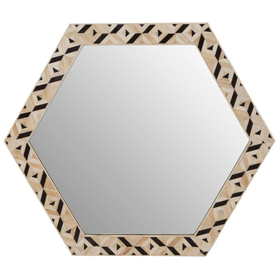 Noosa & Co. Mirrors Hallam Hexagonal Wall Mirror House of Isabella UK