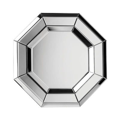 Noosa & Co. Mirrors Mirrored Glass Octagonal Wall Mirror House of Isabella UK