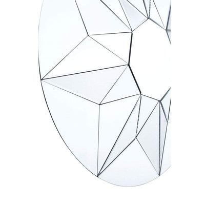 Noosa & Co. Mirrors Round Wall Mirror, 3D Shape House of Isabella UK