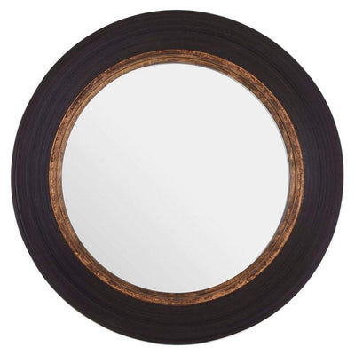 Noosa & Co. Mirrors Wall Mirror, Wood Frame, Black / Gold House of Isabella UK