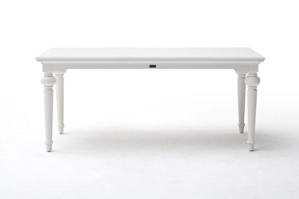 Novasolo Accessories 79" Dining Table - Classic White House of Isabella UK