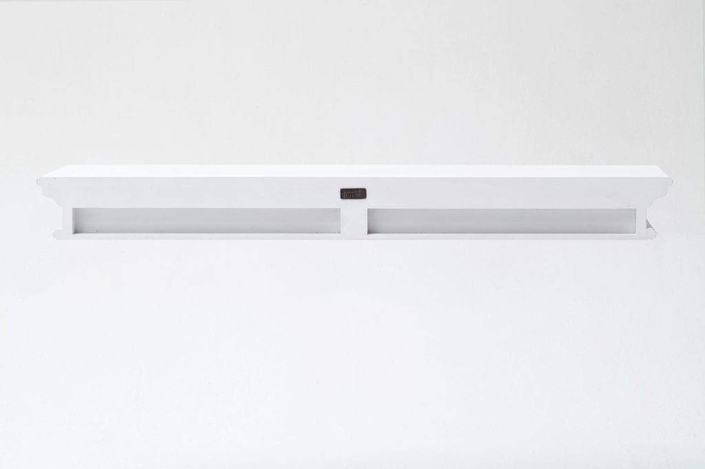 Novasolo Accessories Floating Wall Shelf, Extra Long - Classic White House of Isabella UK