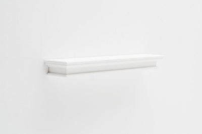 Novasolo Accessories Floating Wall Shelf, Extra Long - Classic White House of Isabella UK