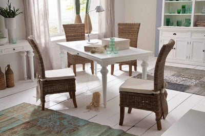 Novasolo Living 71" Dining Table - Classic White House of Isabella UK