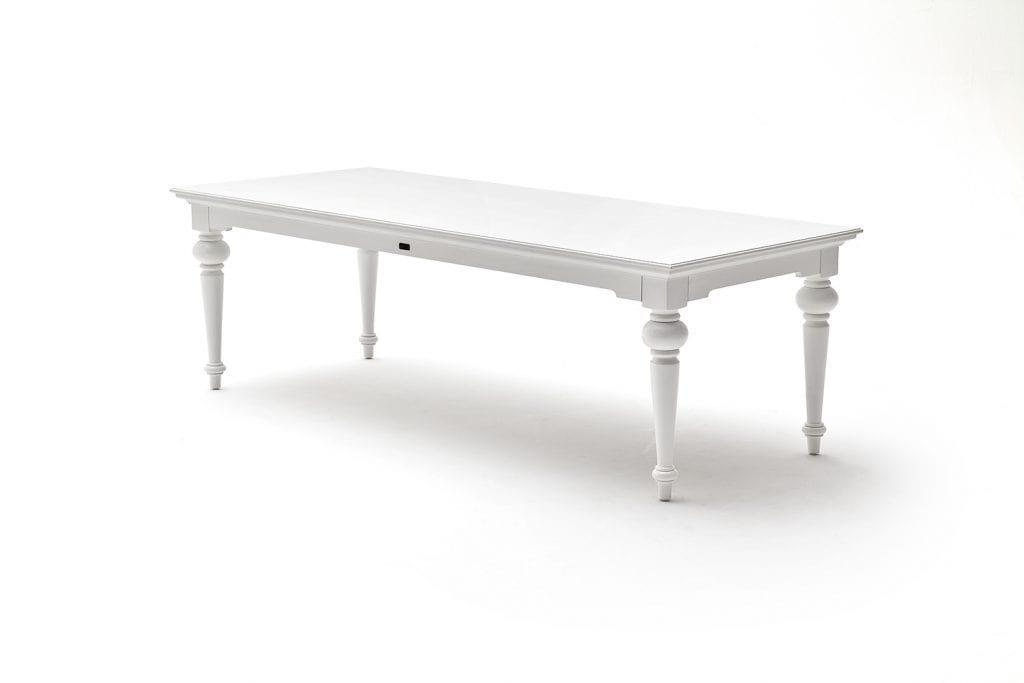 Novasolo Living 94" Dining Table - Classic White House of Isabella UK