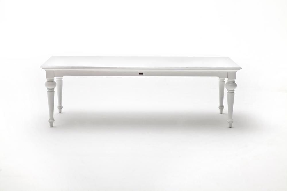 Novasolo Living 94" Dining Table - Classic White House of Isabella UK