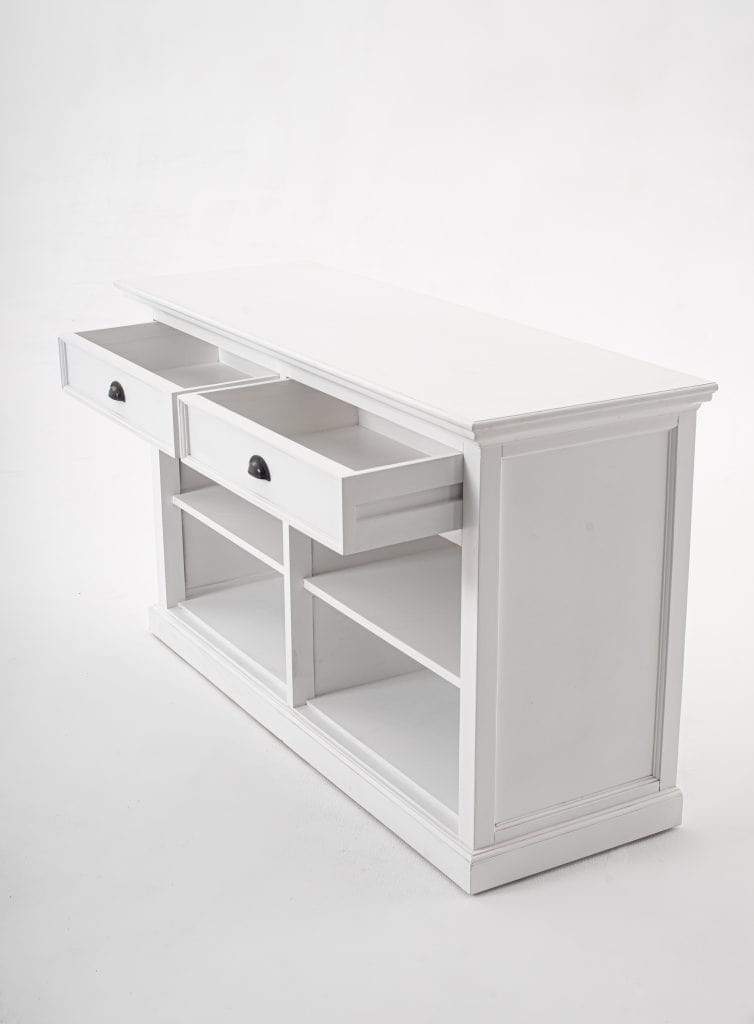 Novasolo Living Buffet with 2 Drawers - Classic White House of Isabella UK