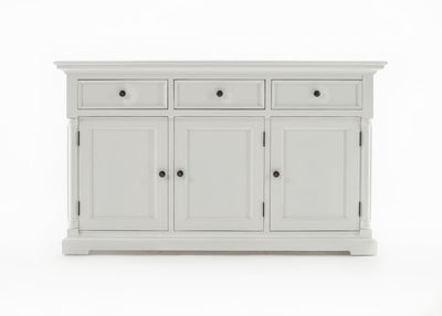 Novasolo Living Classic Sideboard with 3 doors - Classic White House of Isabella UK