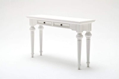Novasolo Living Console Table - Classic White House of Isabella UK