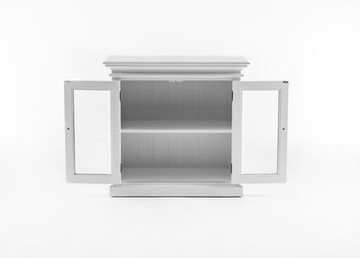 Novasolo Living Display Buffet with 2 Glass Doors - Classic White House of Isabella UK