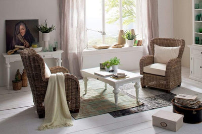 Novasolo Living Rectangular Coffee Table - Classic White House of Isabella UK