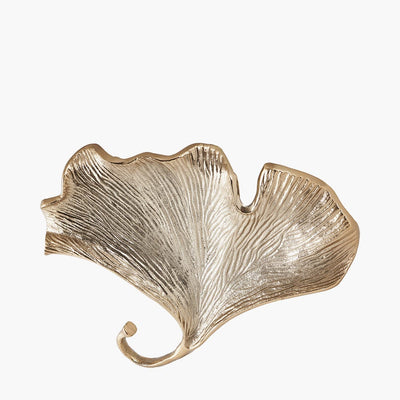 Pacific Lifestyle Accessories Gingko Leaf Metal Wall Decoration House of Isabella UK