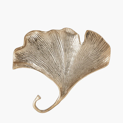 Pacific Lifestyle Accessories Gingko Leaf Metal Wall Decoration House of Isabella UK