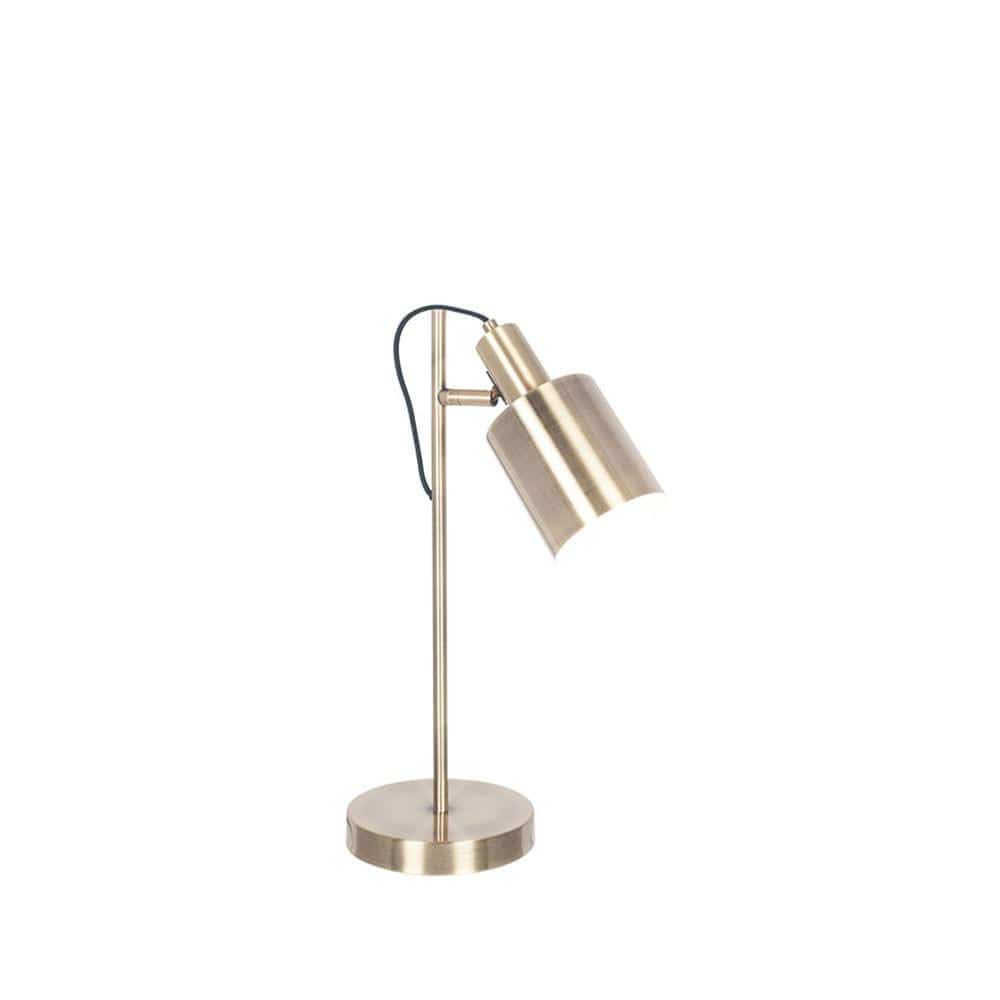 Pacific Lifestyle Lighting Aaron Antique Brass Metal Task Table Lamp House of Isabella UK