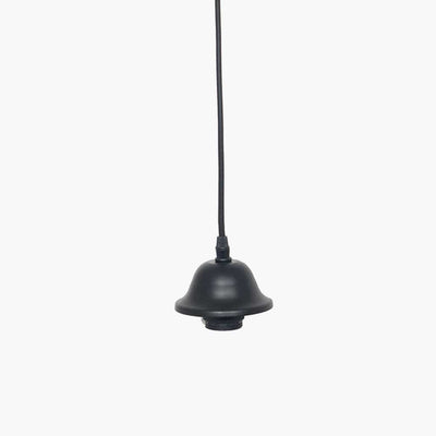 Pacific Lifestyle Lighting Black Retro Electrified Ceiling Fitting House of Isabella UK