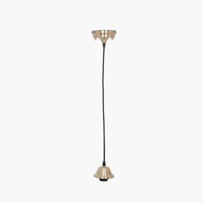 Pacific Lifestyle Lighting Champagne Retro Electrified Ceiling Fitting House of Isabella UK