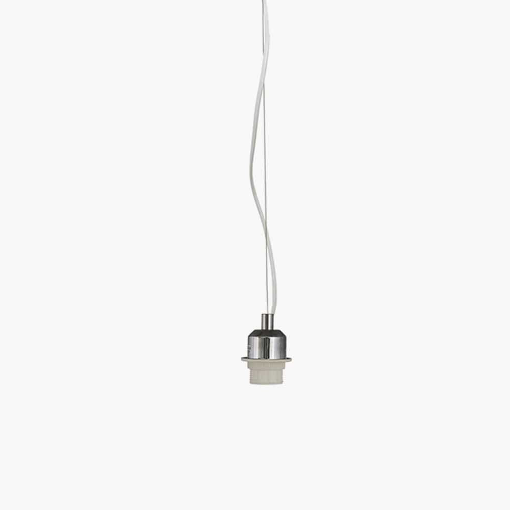 Pacific Lifestyle Lighting Chrome E27 Ceiling Fitting House of Isabella UK
