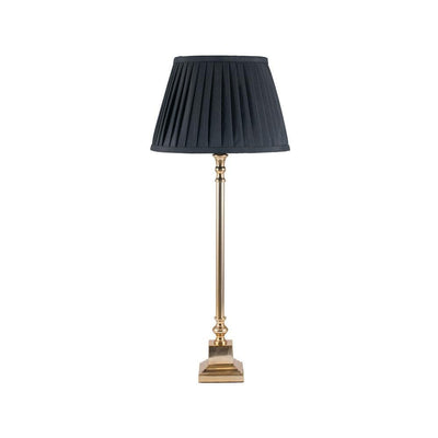 Pacific Lifestyle Lighting Claudius Gold Metal Stick Table Lamp House of Isabella UK