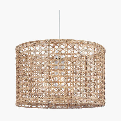 Pacific Lifestyle Lighting Dauphine 35cm French Cane Shade House of Isabella UK