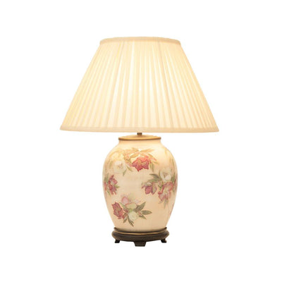 Pacific Lifestyle Lighting Hellebore Medium Glass Table Lamp House of Isabella UK