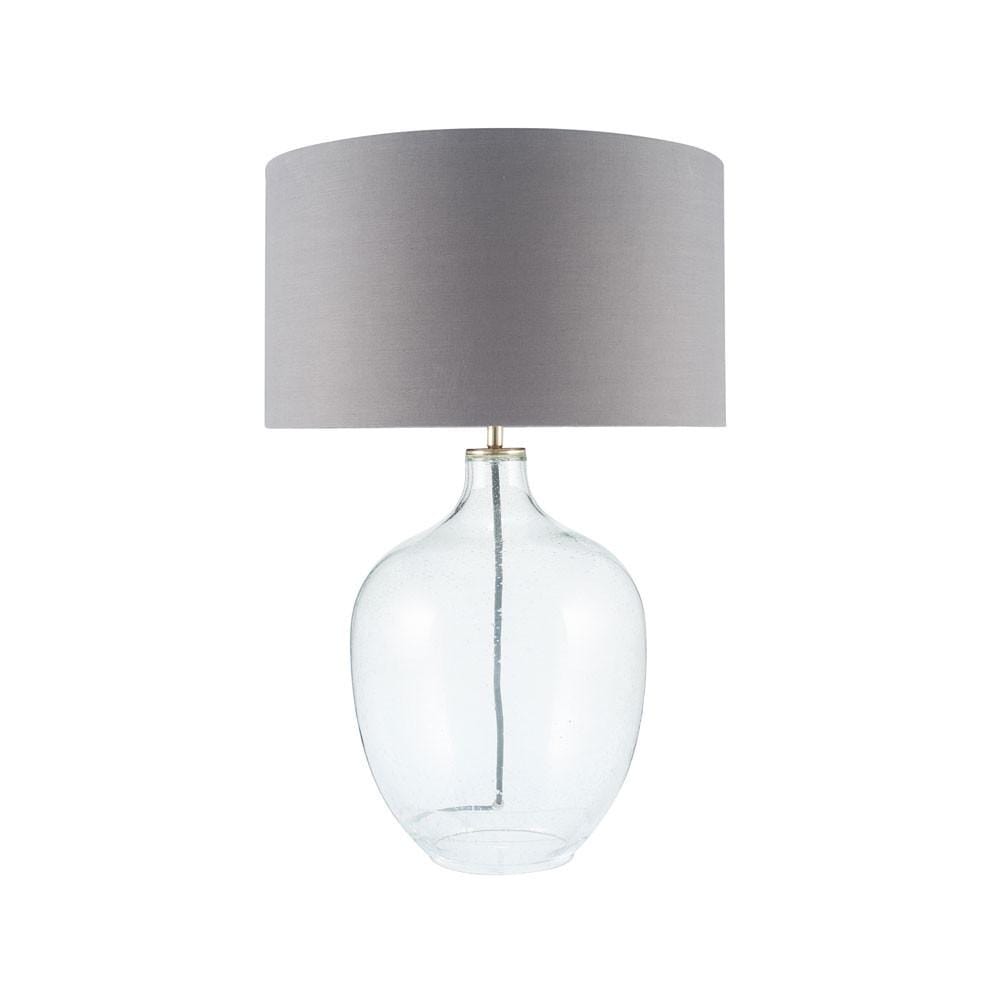 Pacific Lifestyle Lighting Islay Clear Bubble Glass Table Lamp House of Isabella UK