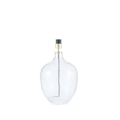 Pacific Lifestyle Lighting Islay Clear Bubble Glass Table Lamp House of Isabella UK