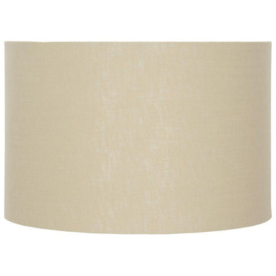 Pacific Lifestyle Lighting Lino 45cm Butterscotch Self Lined Linen Drum Shade House of Isabella UK