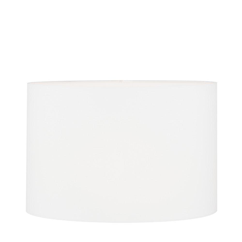 Pacific Lifestyle Lighting Mia 40cm Ivory Oval Poly Cotton Shade House of Isabella UK