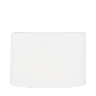Pacific Lifestyle Lighting Mia 40cm Ivory Oval Poly Cotton Shade House of Isabella UK