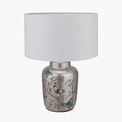 Pacific Lifestyle Lighting Papilion Butterfly Ceramic Table Lamp House of Isabella UK