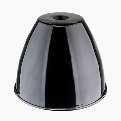 Pacific Lifestyle Lighting Piccolo Black Metal Dome Pendant Shade Only House of Isabella UK