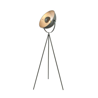 Pacific Lifestyle Lighting Sona Grey and Silver Diffused Tripod Floor Lamp House of Isabella UK