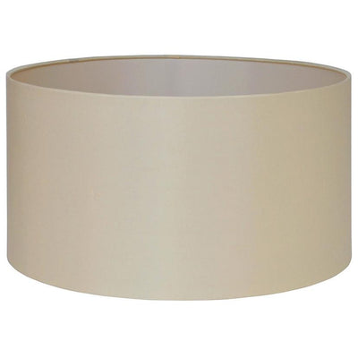 Pacific Lifestyle Lighting Zara 35cm Almond Silk Lined Cylinder Shade House of Isabella UK
