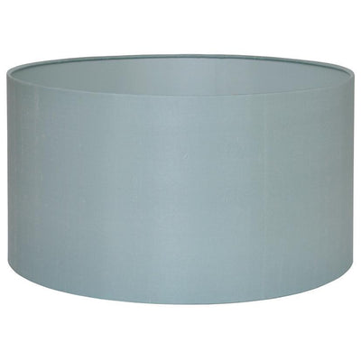 Pacific Lifestyle Lighting Zara 35cm Duck Egg Silk Lined Cylinder Shade House of Isabella UK