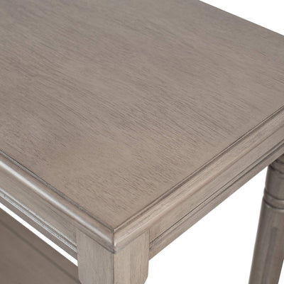 Pacific Lifestyle Living Heritage Taupe Pine Wood Rectangle Console K/D House of Isabella UK