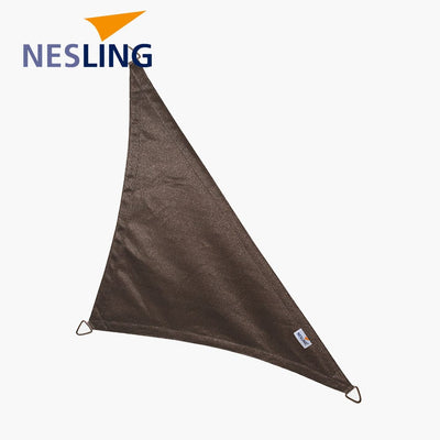 Pacific Lifestyle Outdoors 4m 90 Degree Triangle Shade Sail Grey House of Isabella UK
