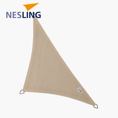 Pacific Lifestyle Outdoors 4m 90 Degree Triangle Shade Sail Off-White House of Isabella UK