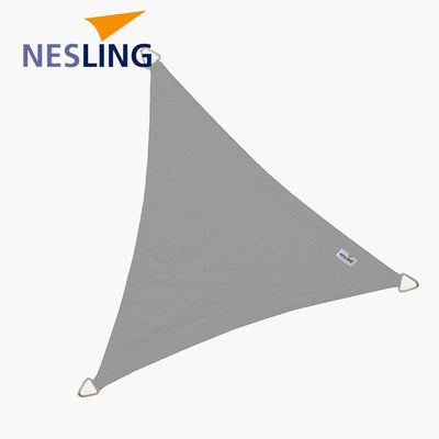 Pacific Lifestyle Outdoors 4m Triangle Waterproof Shade Sail Grey House of Isabella UK