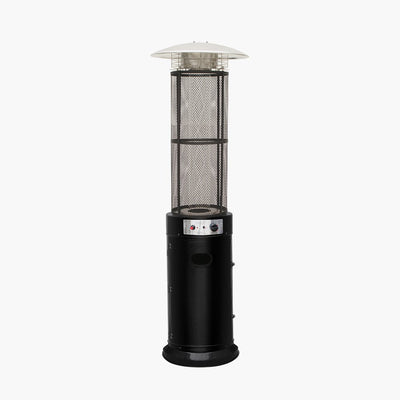 Pacific Lifestyle Outdoors Black Cylinder Patio Heater House of Isabella UK