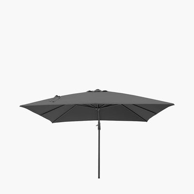 Pacific Lifestyle Outdoors Challenger T2 3m Square Anthracite Parasol House of Isabella UK