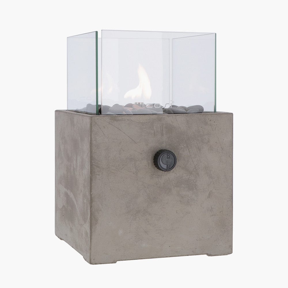 Pacific Lifestyle Outdoors Cosicement Square Fire Lantern House of Isabella UK