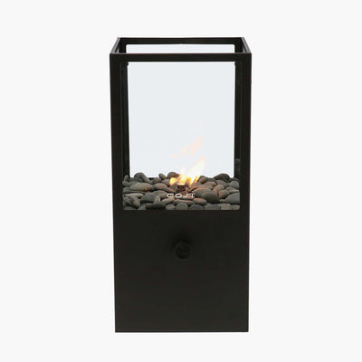 Pacific Lifestyle Outdoors Cosidome High Black Fire Lantern House of Isabella UK