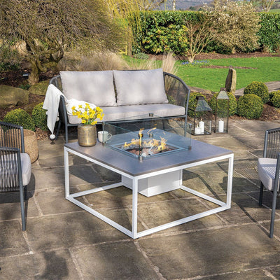 Pacific Lifestyle Outdoors Cosiloft 100 White and Grey House of Isabella UK