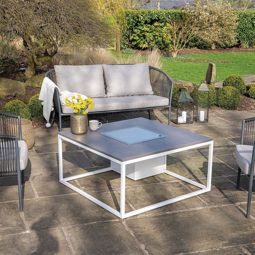 Pacific Lifestyle Outdoors Cosiloft 100 White and Grey House of Isabella UK