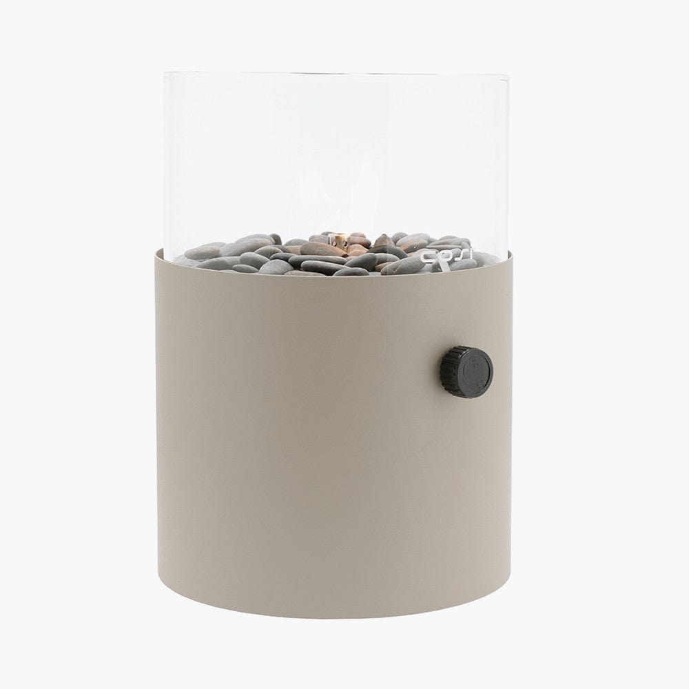 Pacific Lifestyle Outdoors Cosiscoop Extra Large Taupe Fire Lantern House of Isabella UK