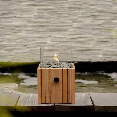 Pacific Lifestyle Outdoors Cosiscoop Timber Square Fire Lantern House of Isabella UK